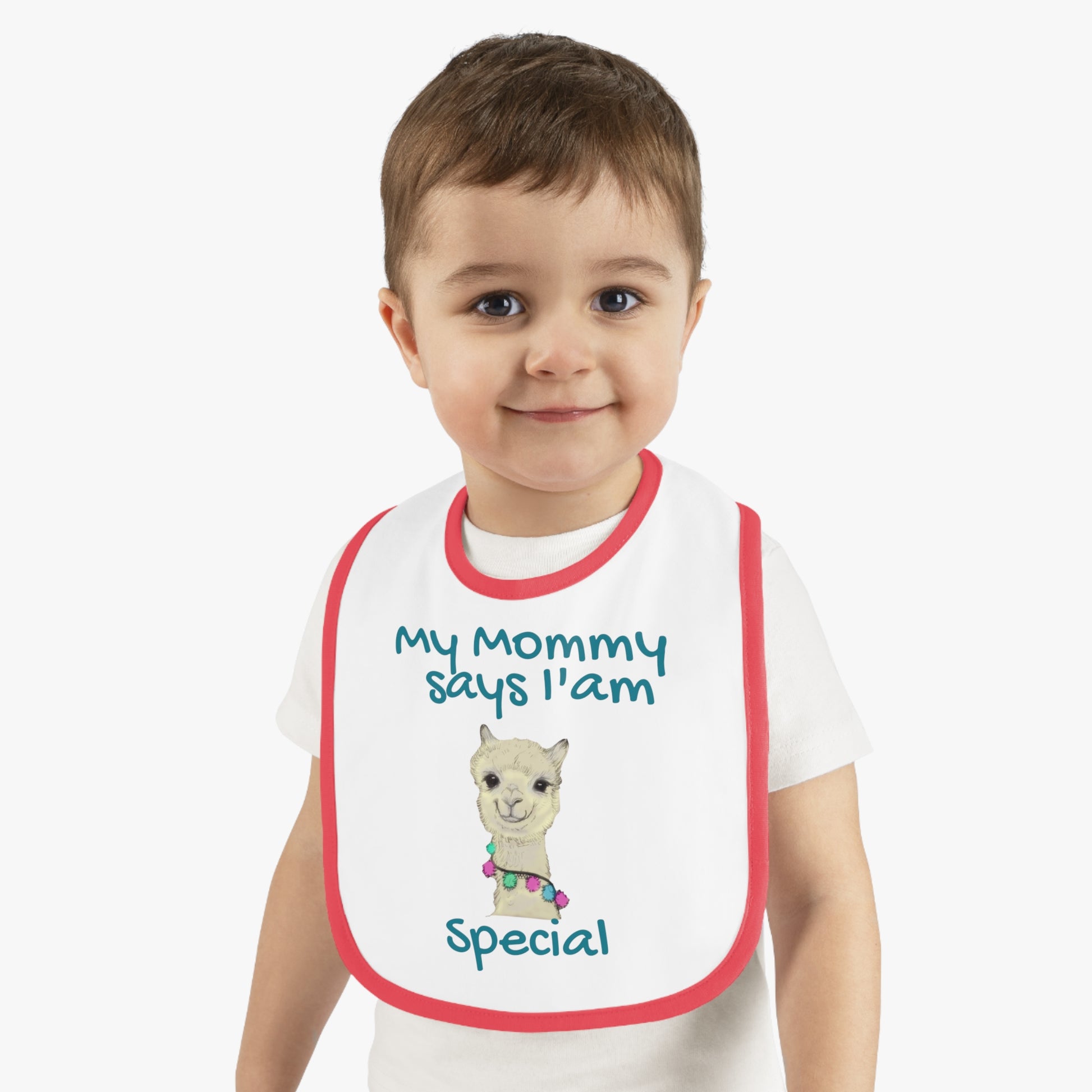 Een speciale Alpaca slabbetje - Pure Soul