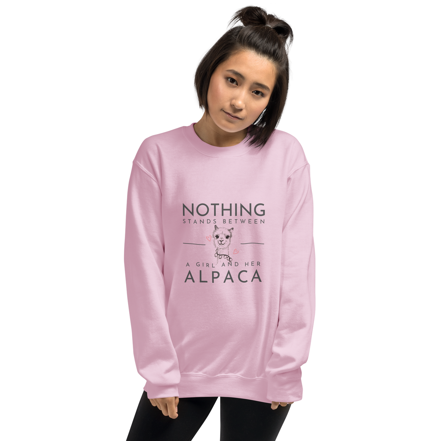 Alpaca sweatshirt voor Moeders & Dochters - Pure Soul