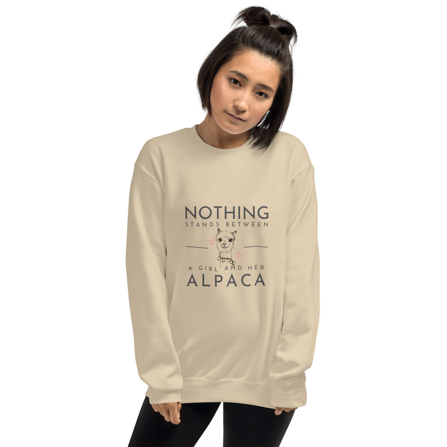 Alpaca sweatshirt voor Moeders & Dochters - Pure Soul