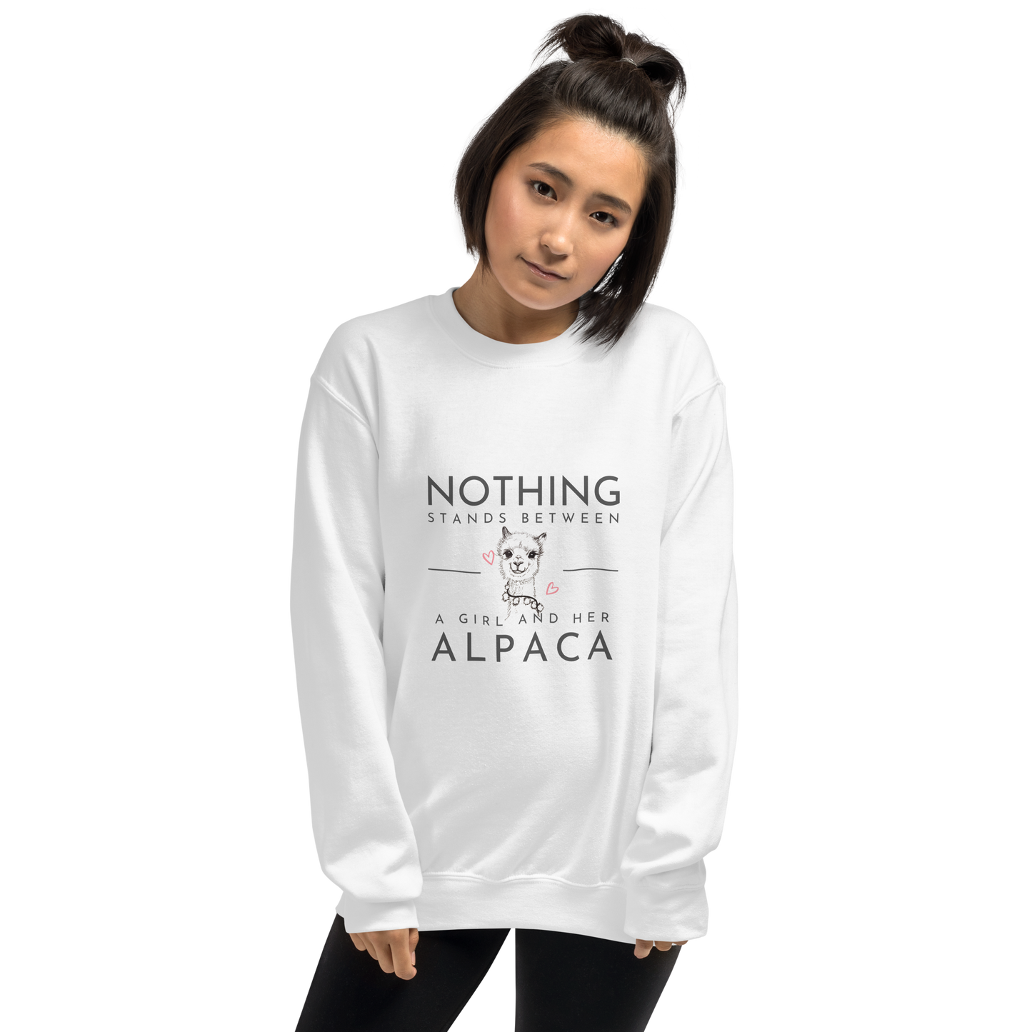 Alpaca sweatshirt voor Moeders & Dochters - Pure Soul