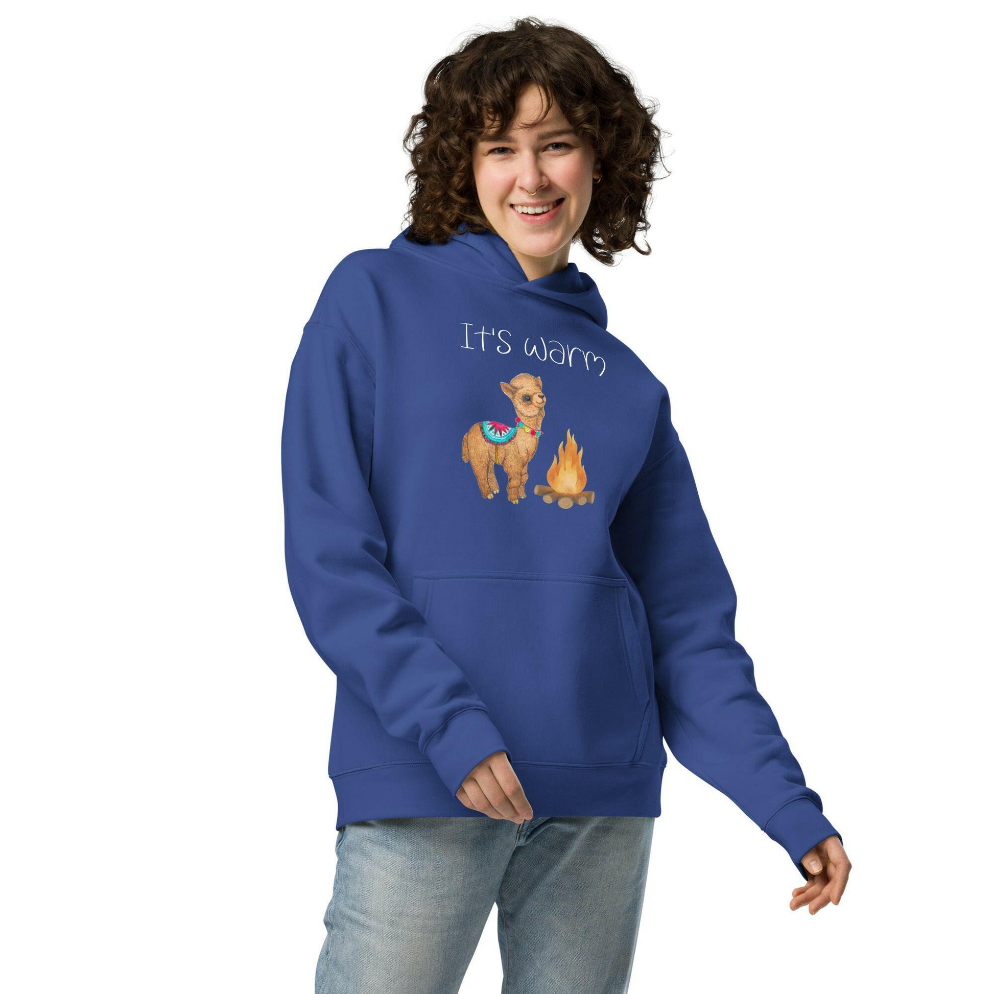 Unieke blauwe Hoodie - Pure Soul