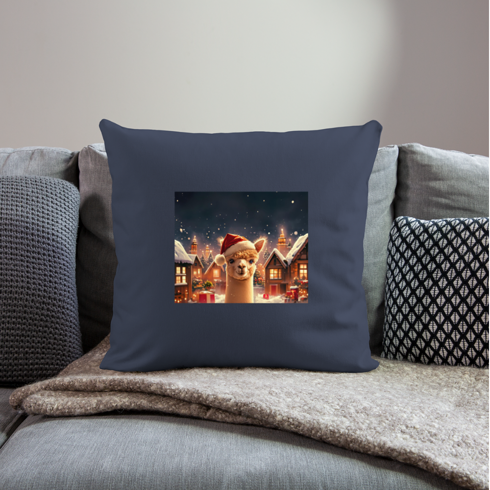 Sierkussenhoes, 45 x 45 cm - navy