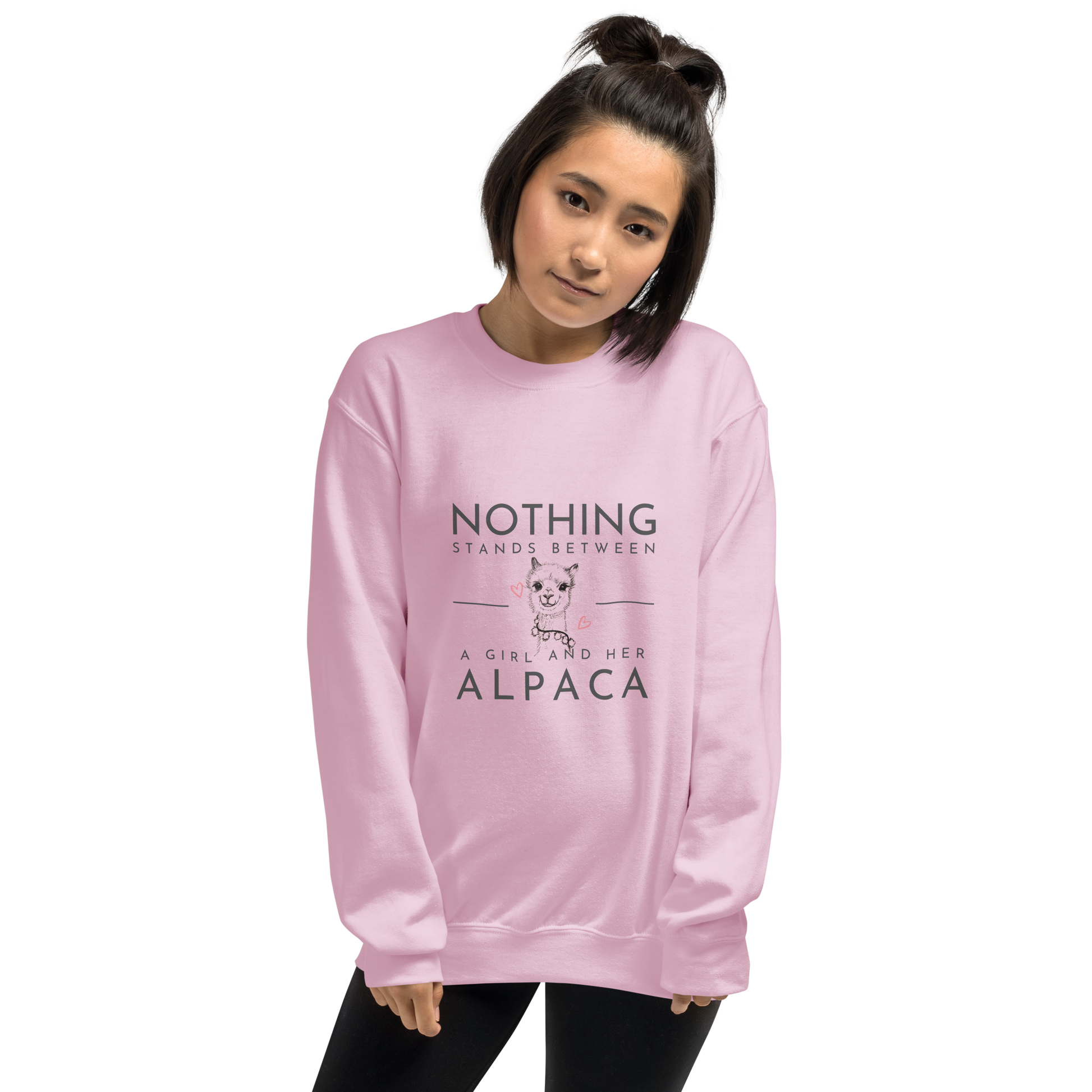 Alpaca sweatshirt voor Moeders & Dochters - Pure Soul